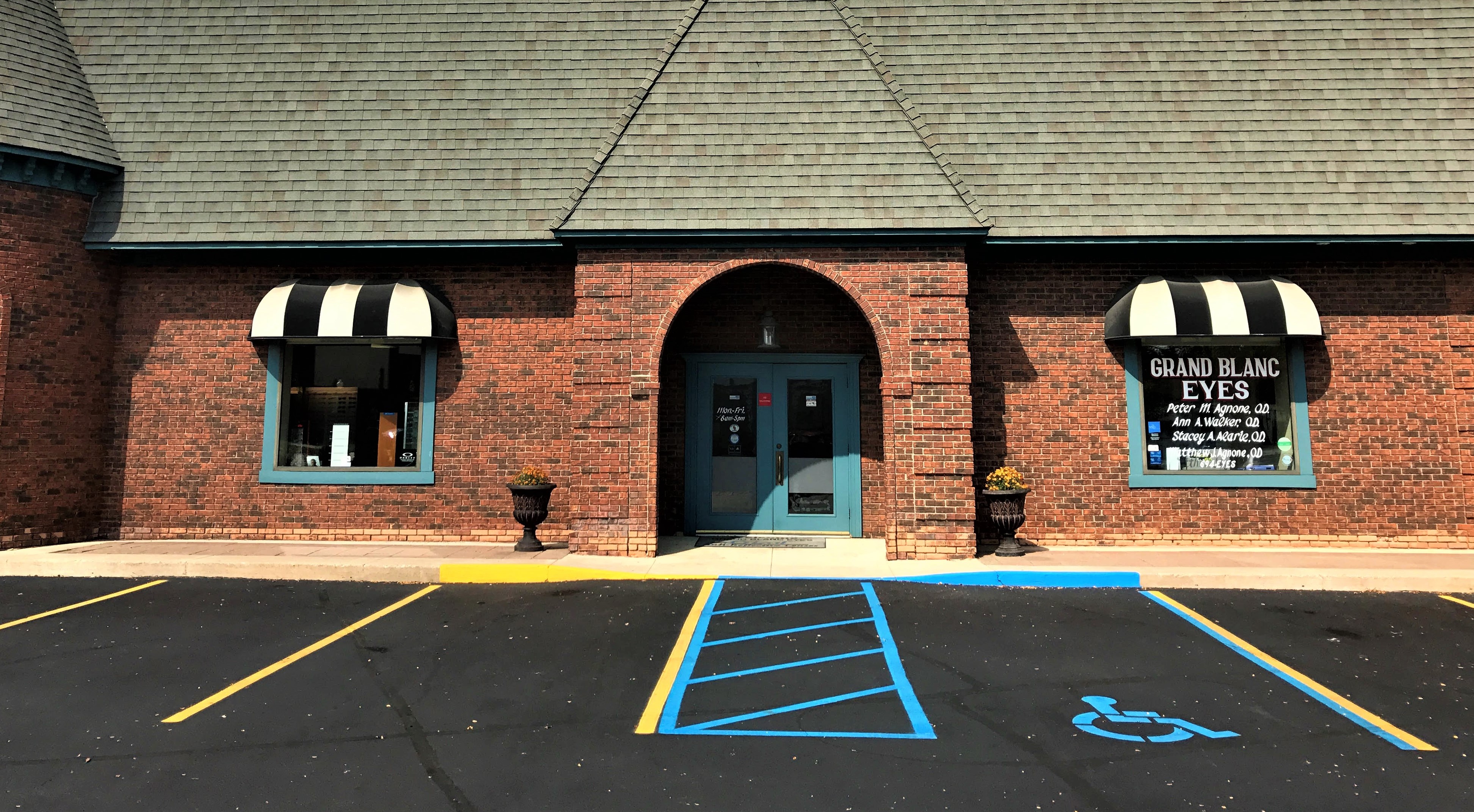 Grand Blanc Eyes Door cropped